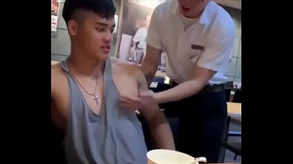 asian hot guy touched