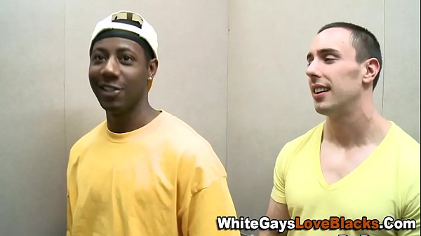 Interracial hunk blown