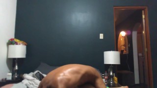 Moreno coje a texano