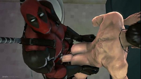 Deadpool on set