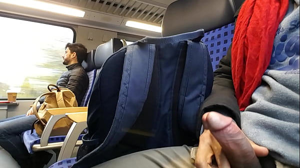 masturbando en tren
