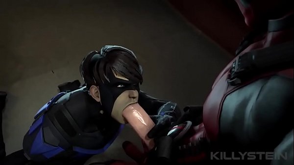 Deadpool and Nightwing 3d gay games