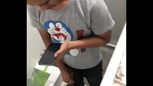 young boy jerking