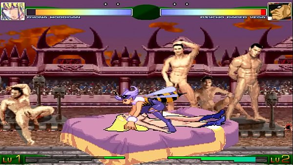 Jogando Mugen